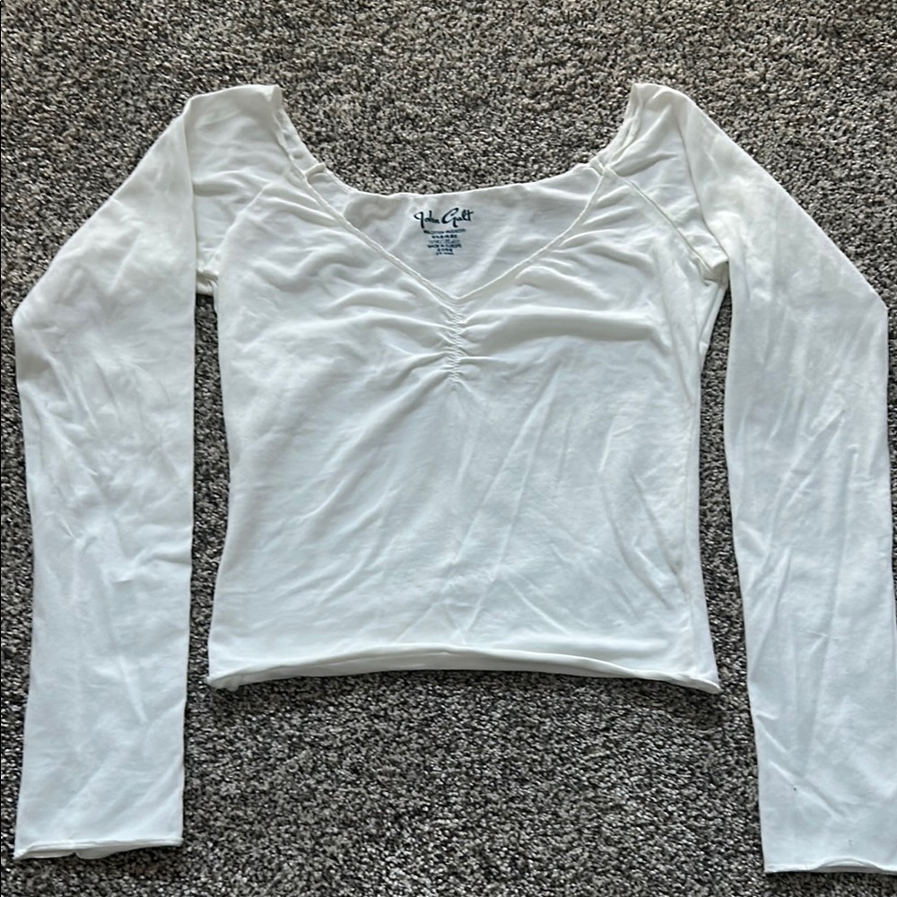 White U.S. Polo Assn. Women's Top